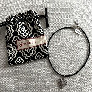 Brighton Heart Pendant Necklace with Pouch - NWT